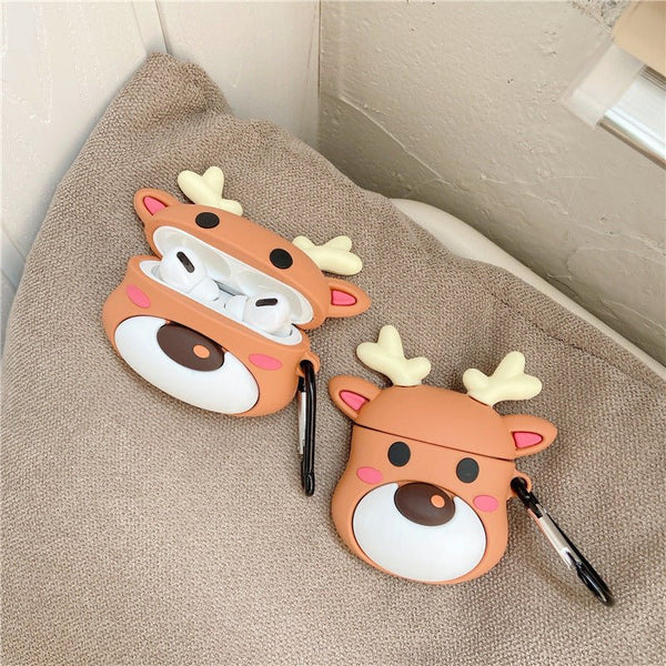 Reindeer Airpods Silicone Case