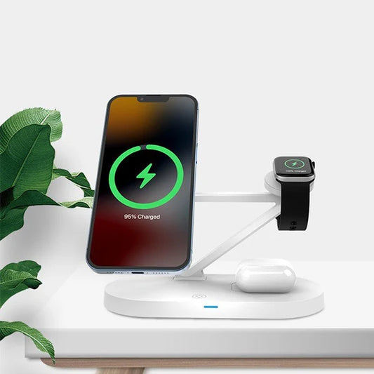 Magnetic 3-in-1 Wireless Charger