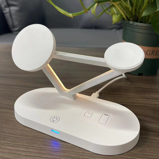 Magnetic 3-in-1 Wireless Charger